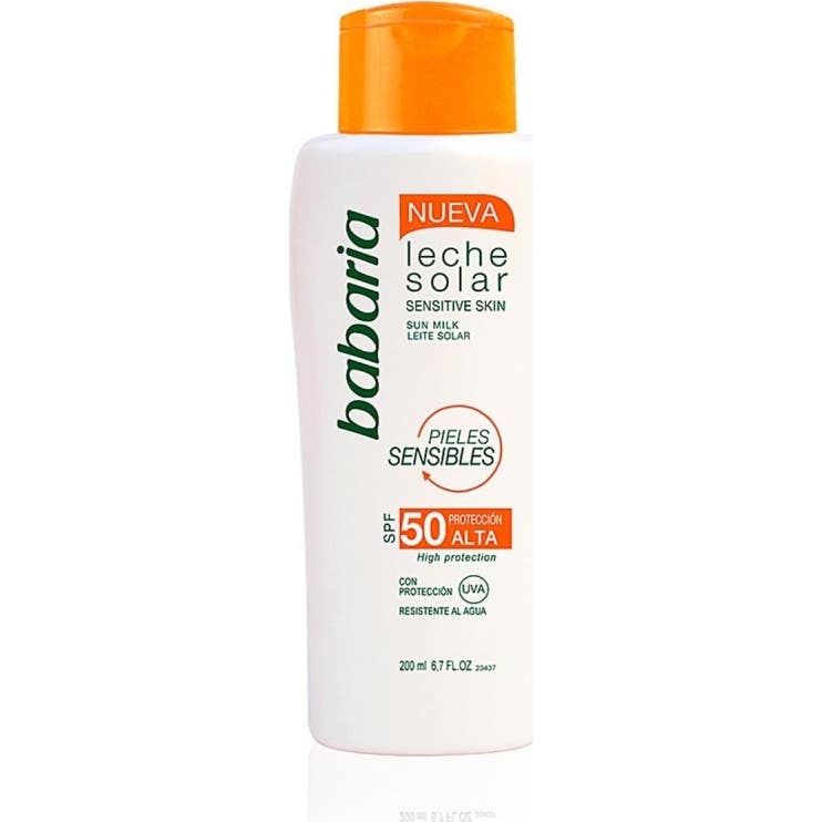 Babaria Sensitive Skin Leche Corporal Spf50 Sensitive Skin Water 200 ml