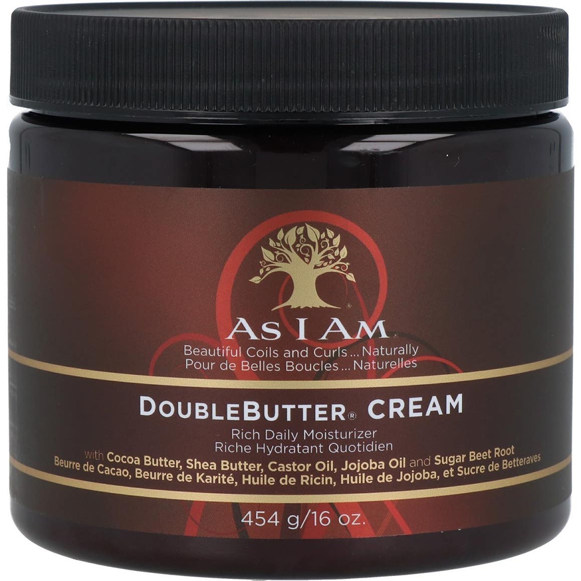 As I Am Doublebutter Crema Capilar Hidratante 454g