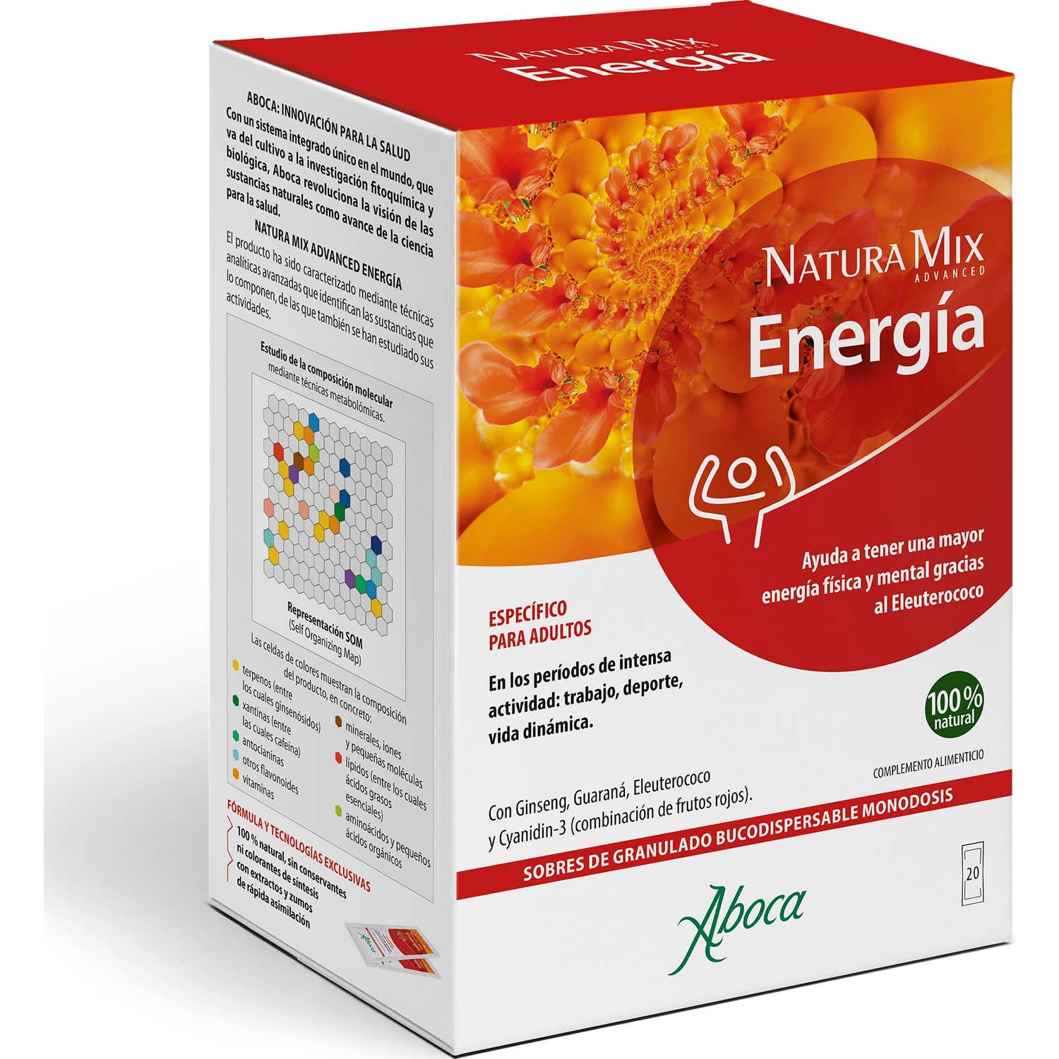 Aboca Natura Mix Advanced Energía 20 sobres