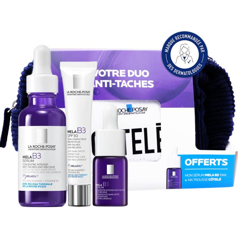 La Roche Posay Pack Mela B3 Serum + Tratamiento Spf30 + Serum