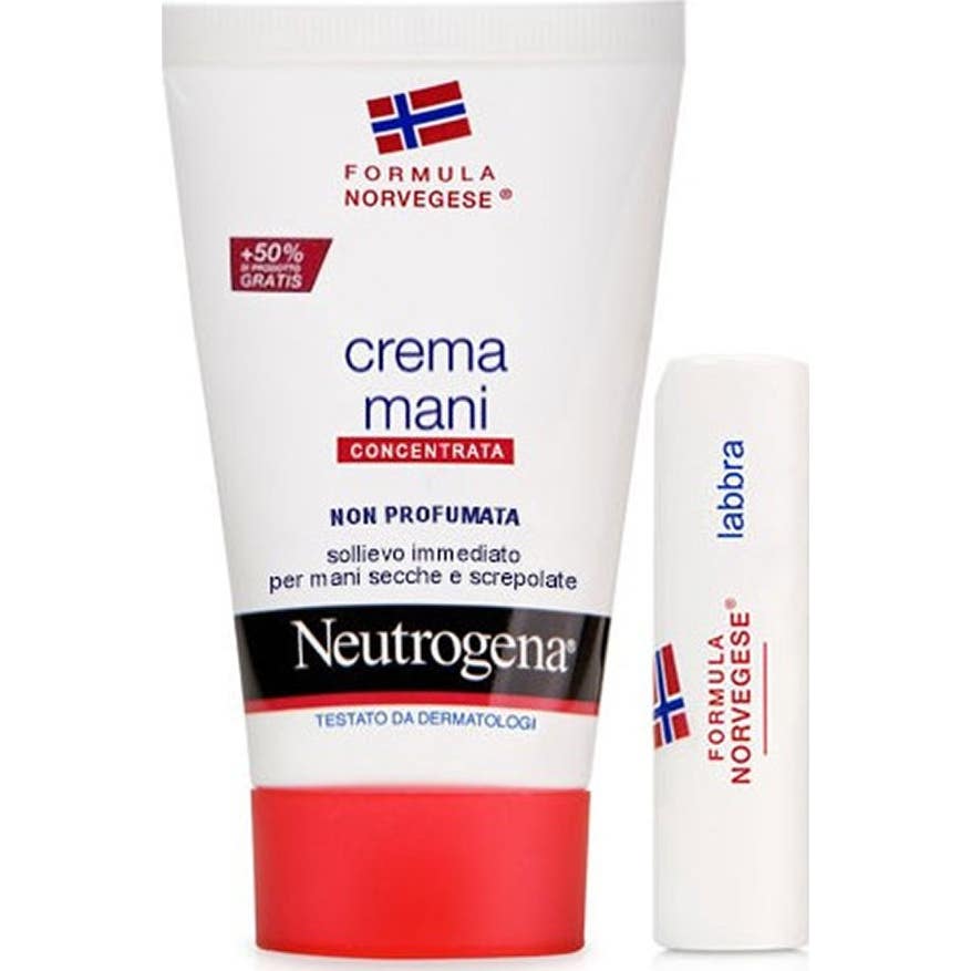 Neutrogena® Manos Sin Perfume 75ml + Labial 4,8g