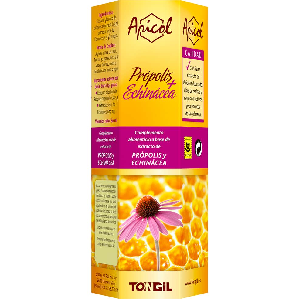 Tongil Apicol Própolis + Echinácea 60ml