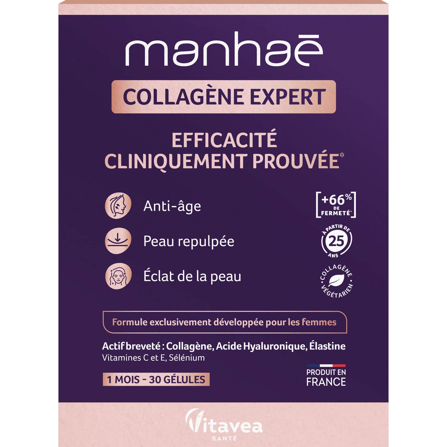 Manhaé Colágeno Expert 30 Perlas