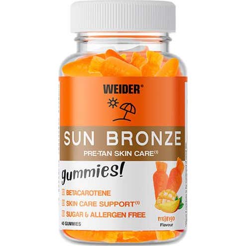 Weider Sun Bronze Sabor Mango 40 Gummies - Imagen 3
