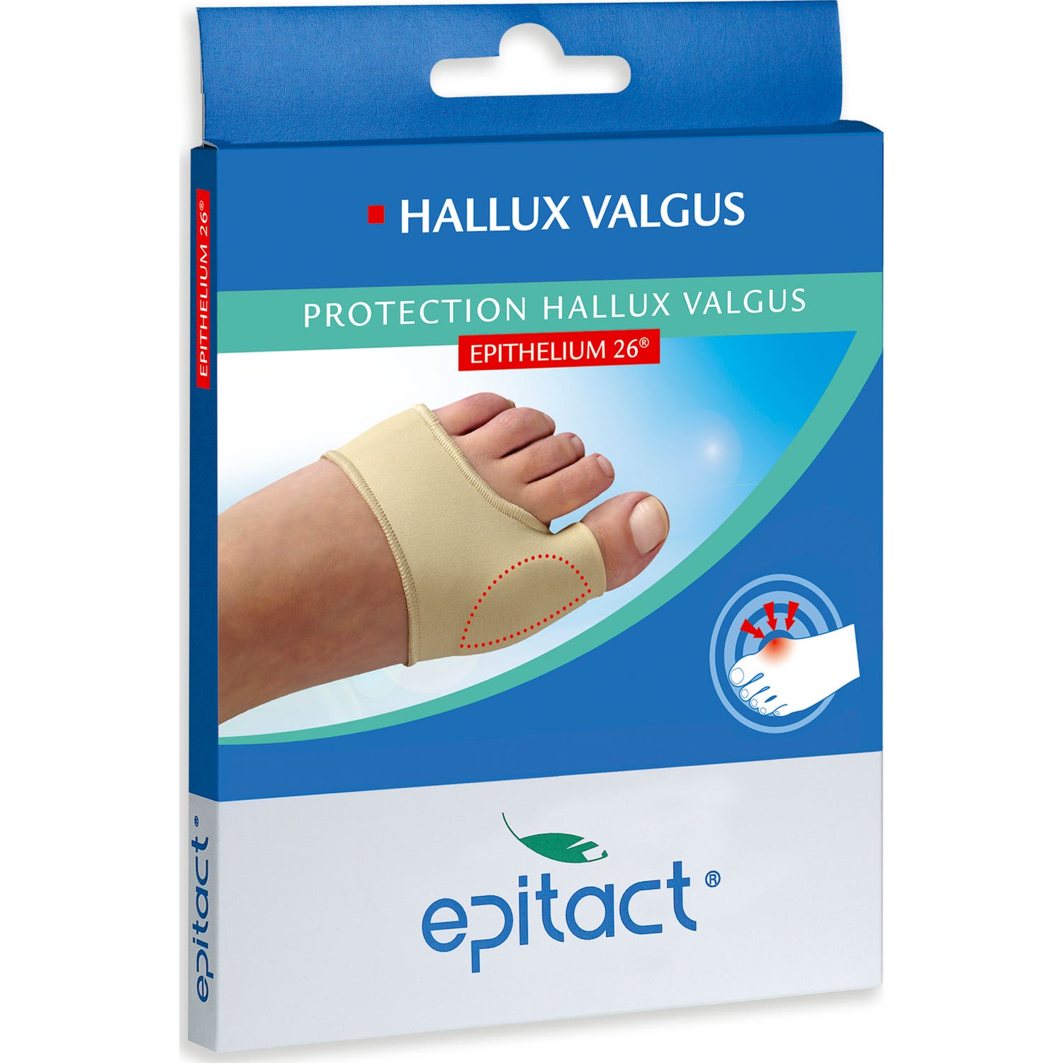 Protección Epitact Hallux Valgus Talla M 1ut