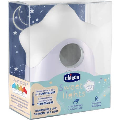 Chicco Sweet Lights Luz Nocturna Estrella Recargable