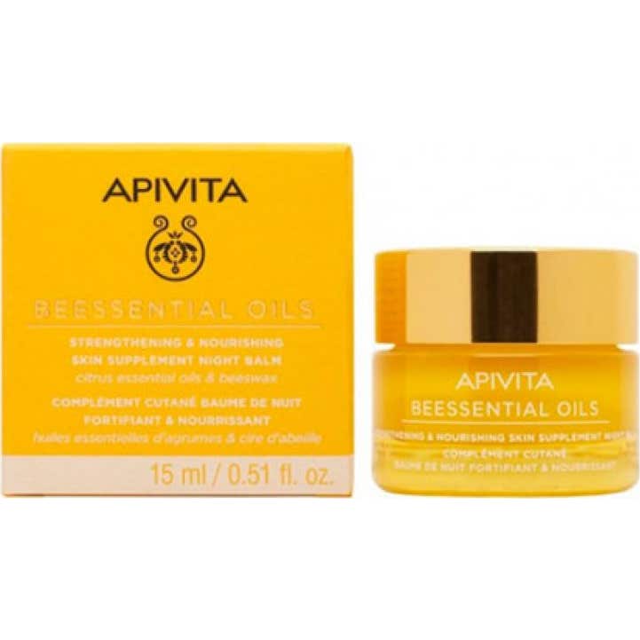 Apivita Baume de Nuit Fortifiant & Nourrissant 15ml