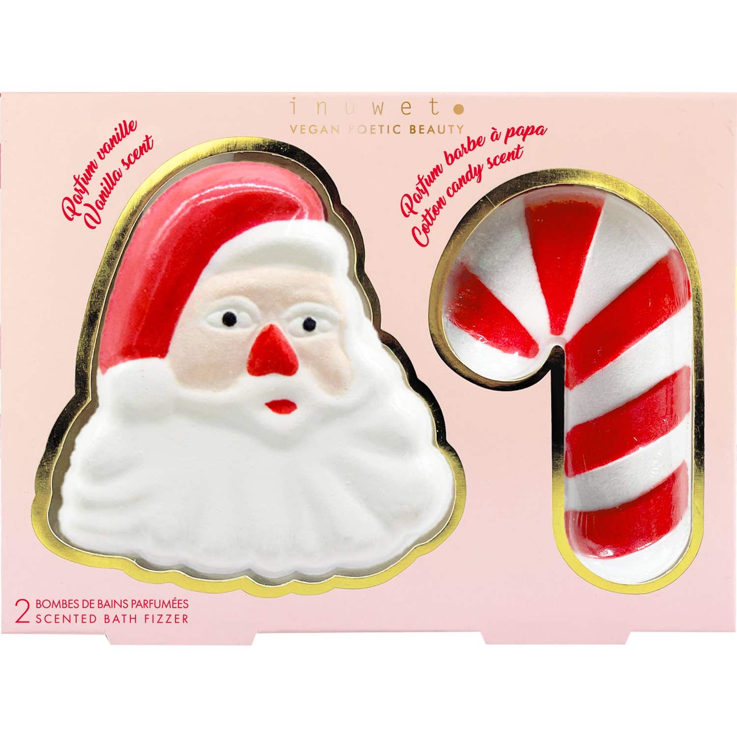 Inuwet Bomba de Baño Papa Noel 2uds
