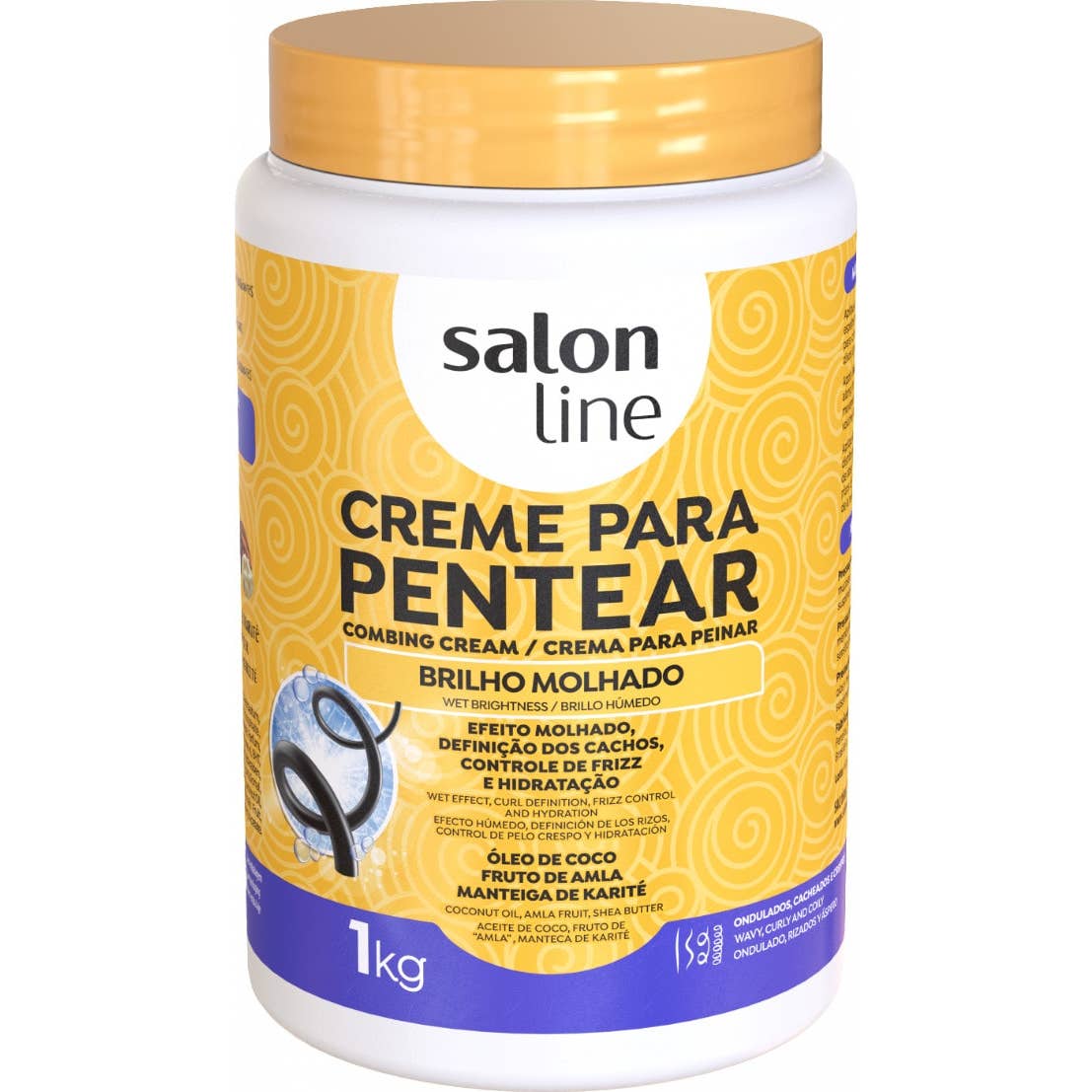 Salon Line Crema de Peinar Efecto Mojado 1kg