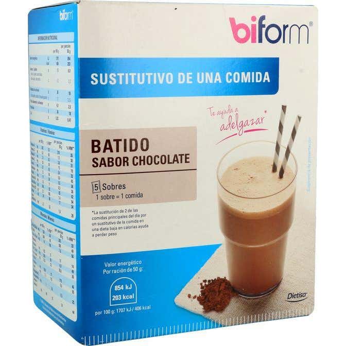Biform Batido Chocolate 5 sobresx50 g