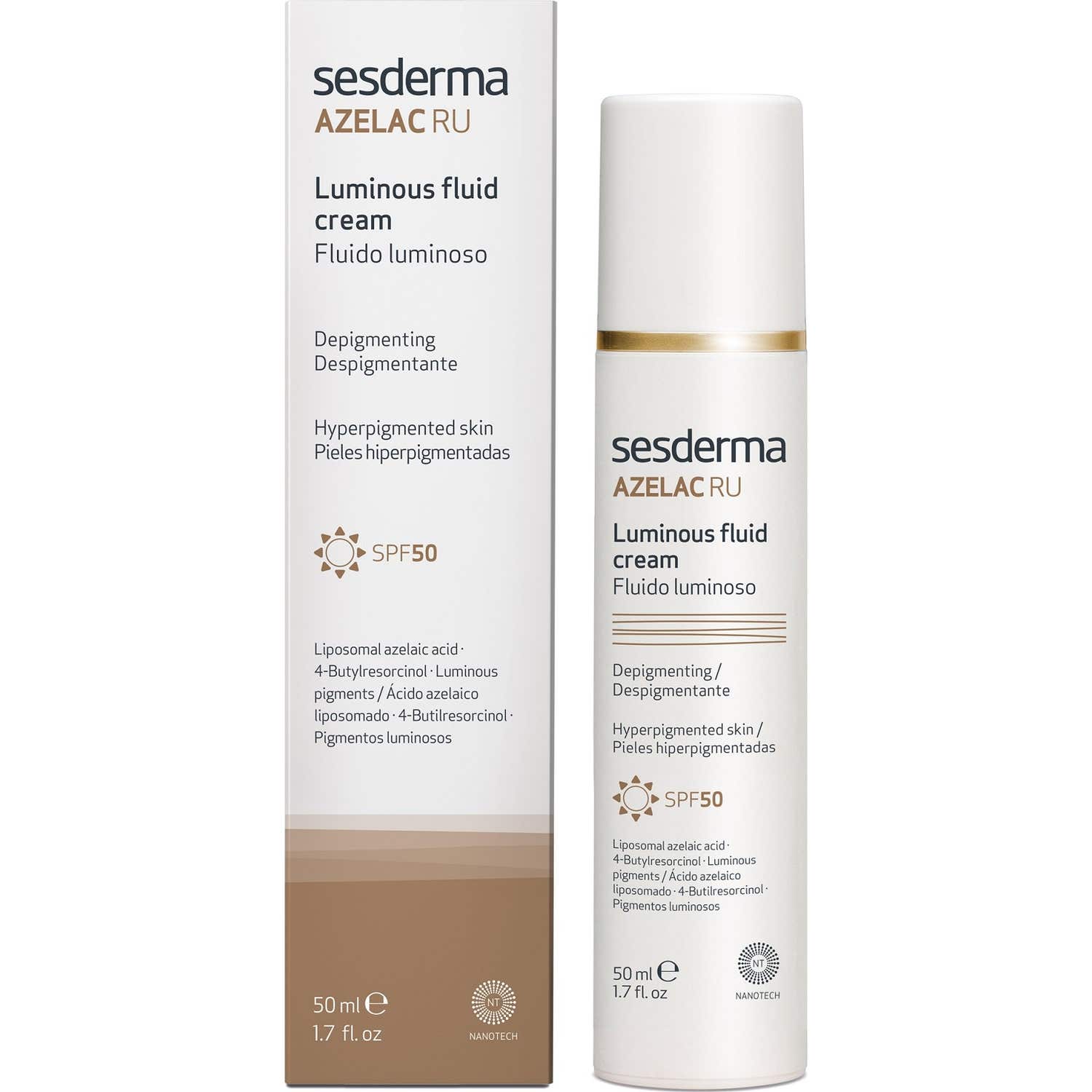 Sesderma Azelac RU Fluido Luminoso SPF50 50ml
