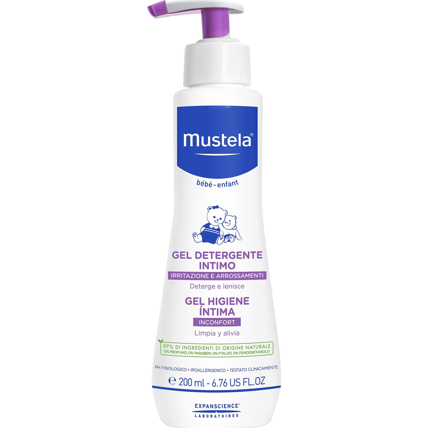 Mustela Gel Higiene Íntima 200 ml