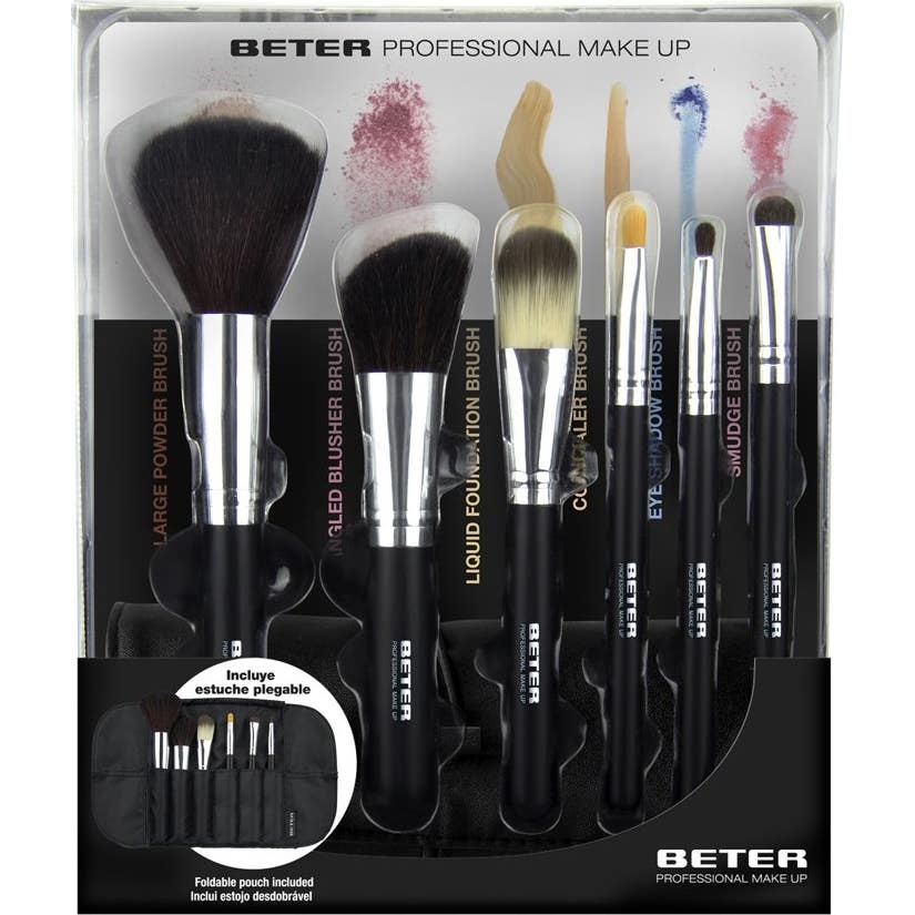 Beter Kit Completo Professional Make Up con 6 Brochas
