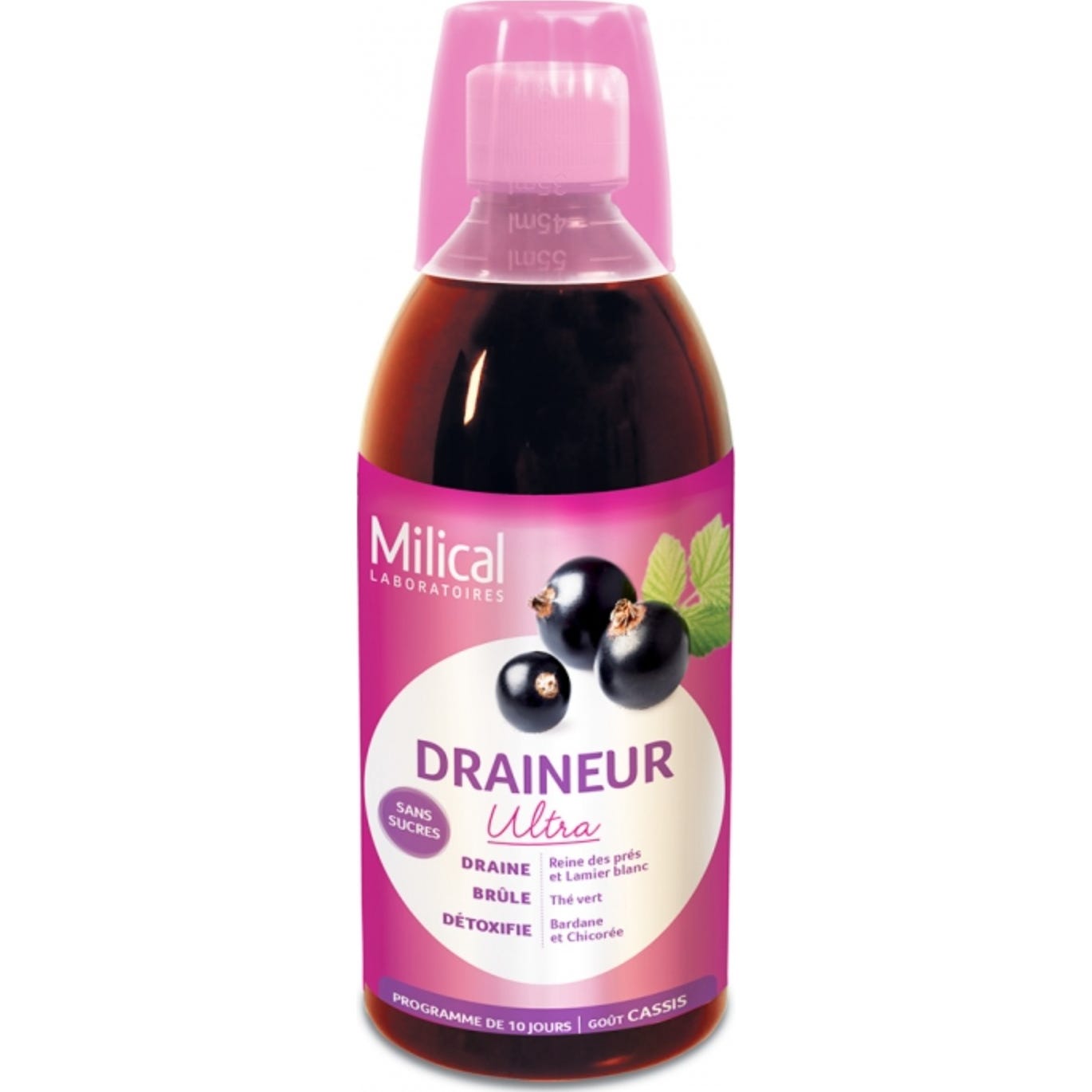 Milical - Escurridor Ultra Adelgazante Ultra Got Grosella Negra 500ml
