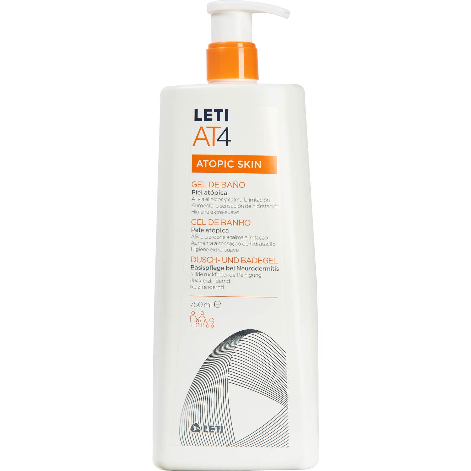LetiAT4 Gel de Baño 750ml