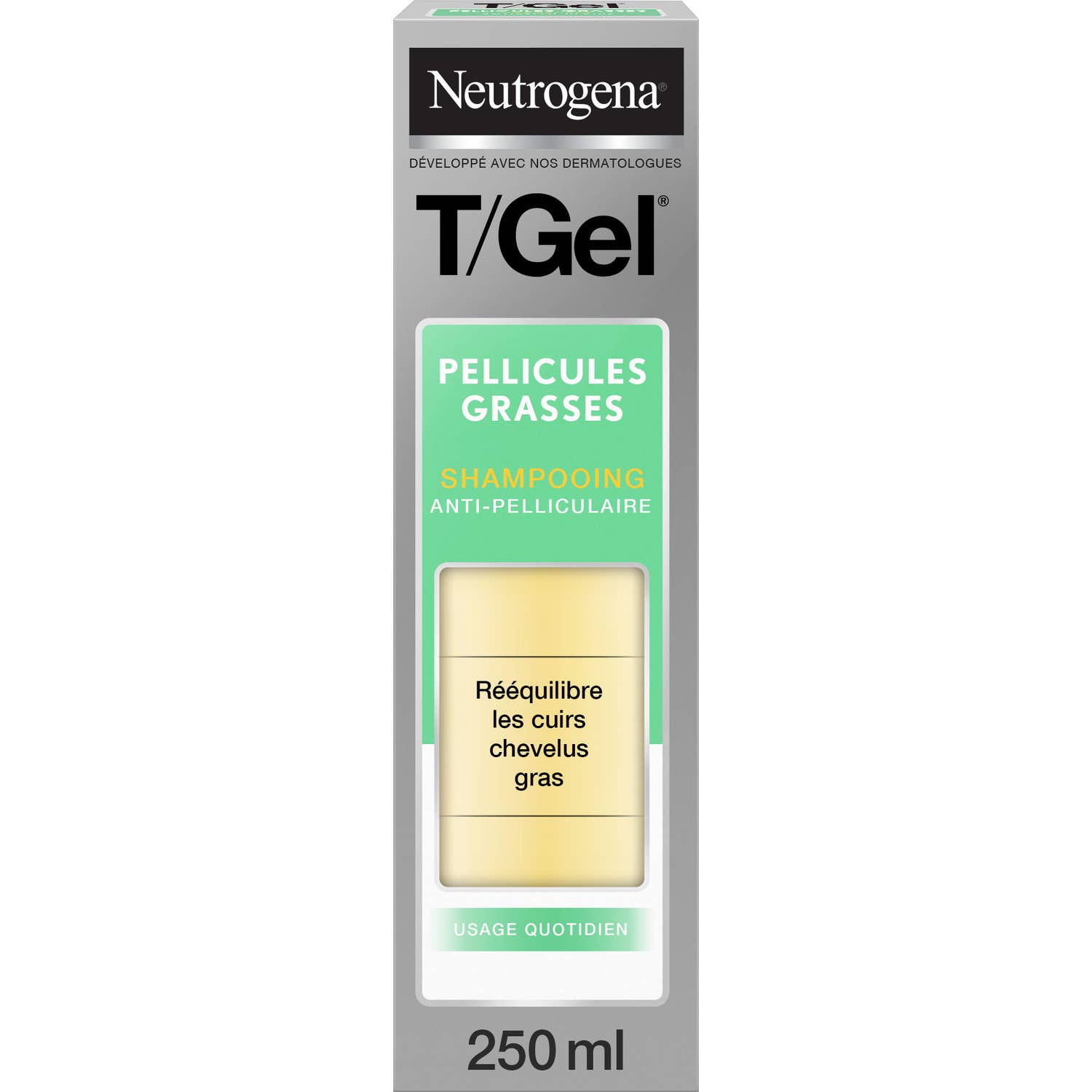 Neutrogena® T/Gel Champú Anti-Caspa Graso 250ml