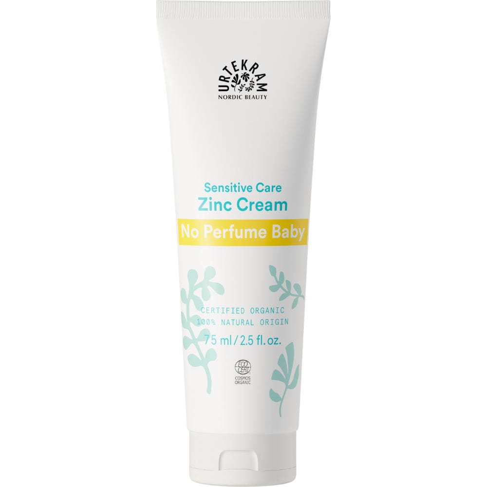 Urtekram Crema Pañal Zinc Sin Perfume 75ml