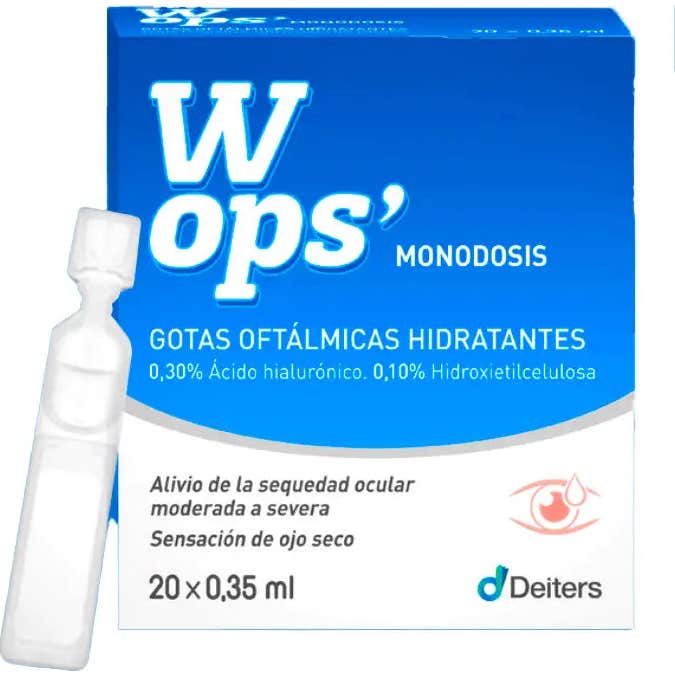 Wops Gotas Oftálmicas Hidratantes 20 uds