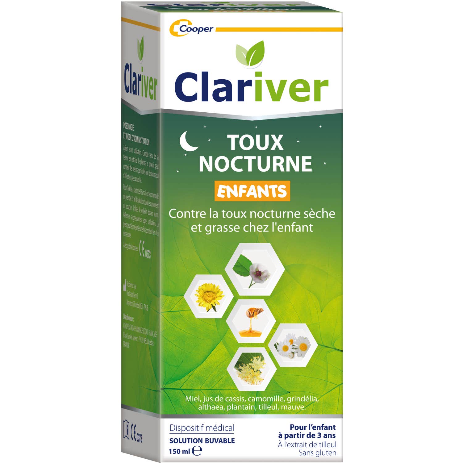 Clariver Tos Nocturna Niños Jarabe 150ml