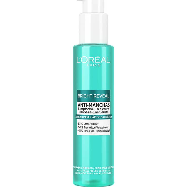 'L''Oréal Bright Reveal Limpiador en Sérum Niacinamida 150ml'