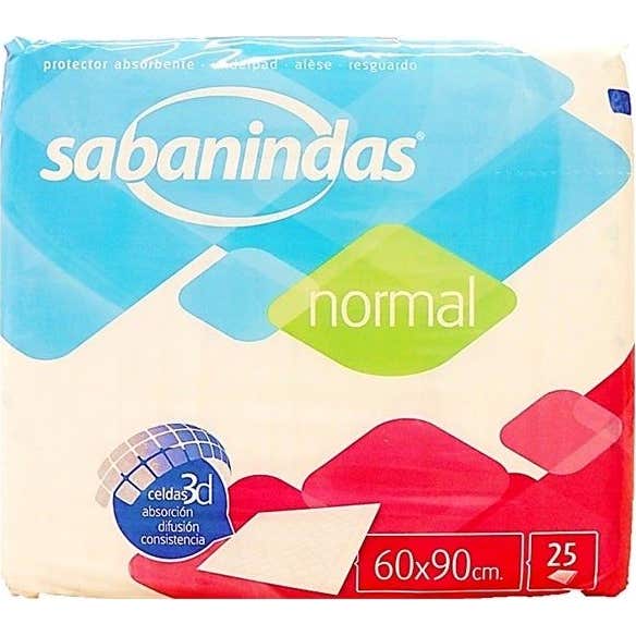 Sabanindas Normal 60x90 25 uds