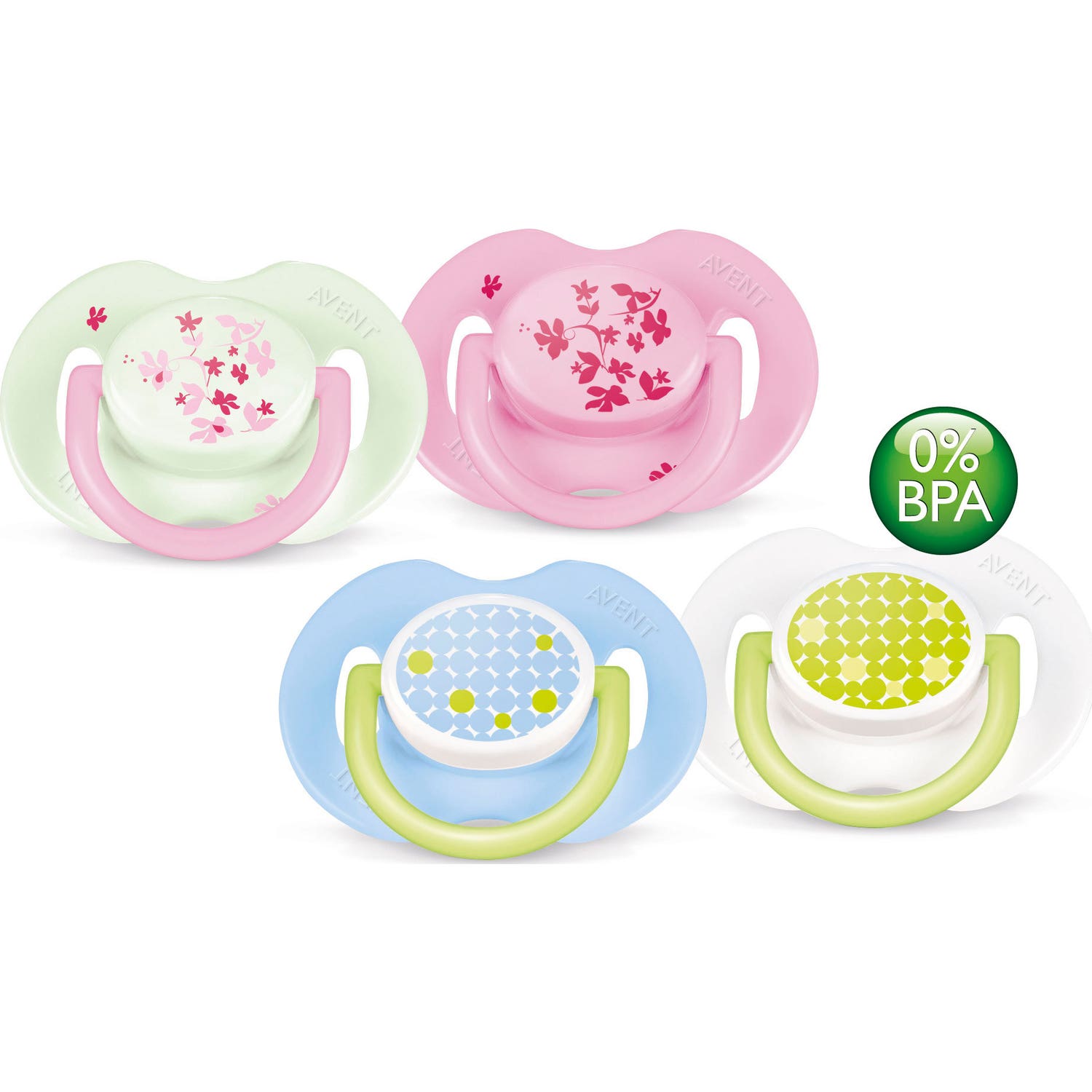 Avent Pack Chupetes Nocturnos 0-6m 2uds