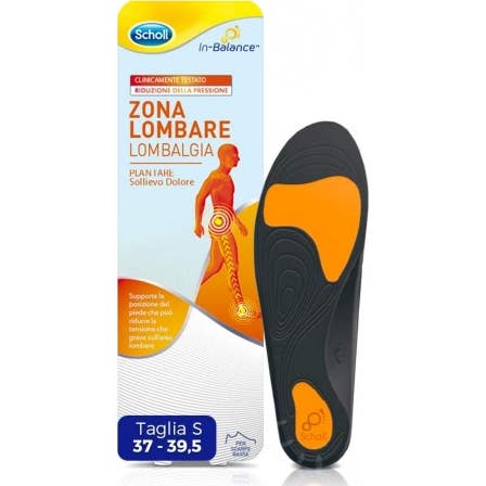 Scholl Plantilla Zona Lombare TL 2 uds