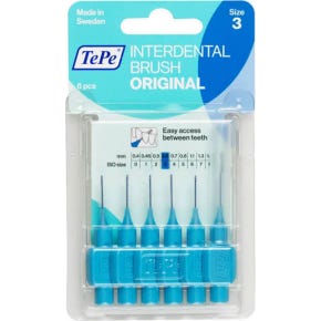 Cepillos Tepe Blue 0,60 6 Pcs