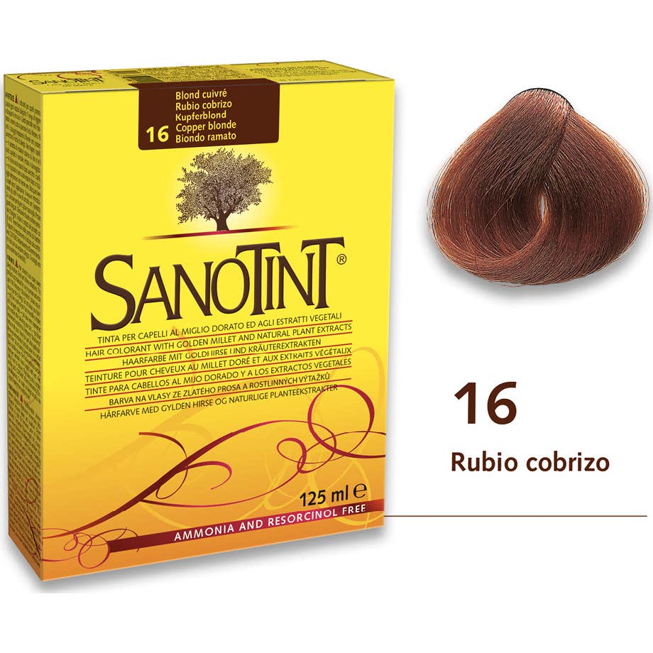 Santiveri Sanotint nº16 color rubio cobrizo 125ml