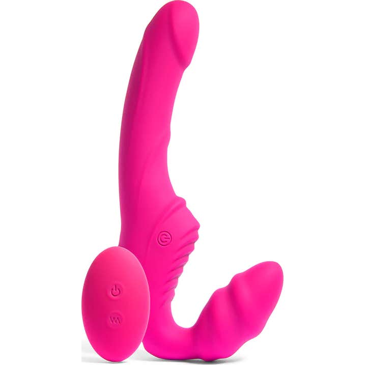 Platanomelón Isa Vibrador Doble para Parejas Fucsia
