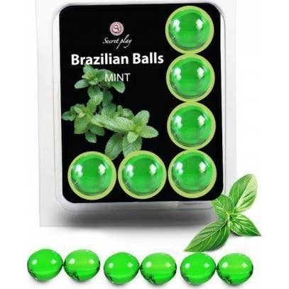 Secretplay Set Brazilians Balls Menta 6 uds