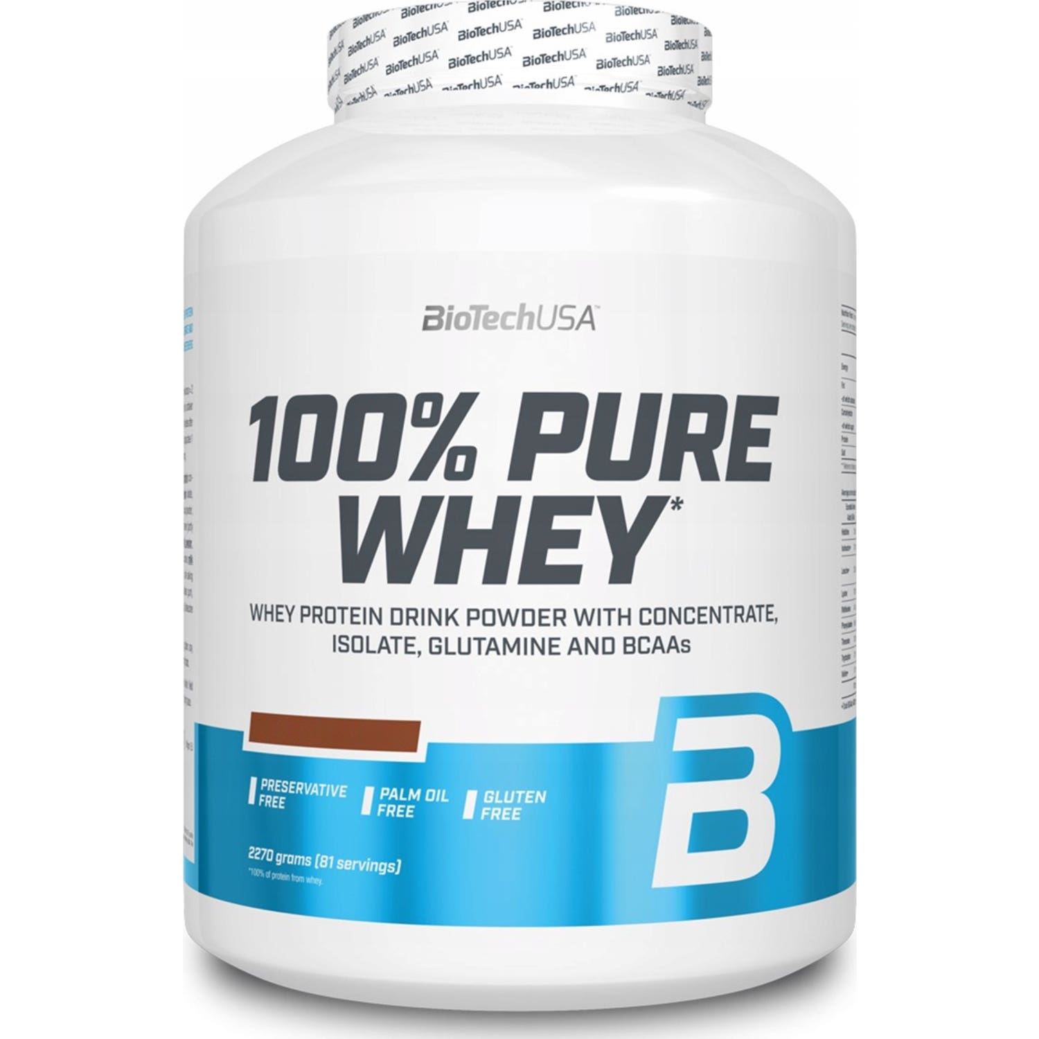 Nutricosmetics World Biotech Usa 100% Pure Whey Vainilla 2270g | Natural Doctor