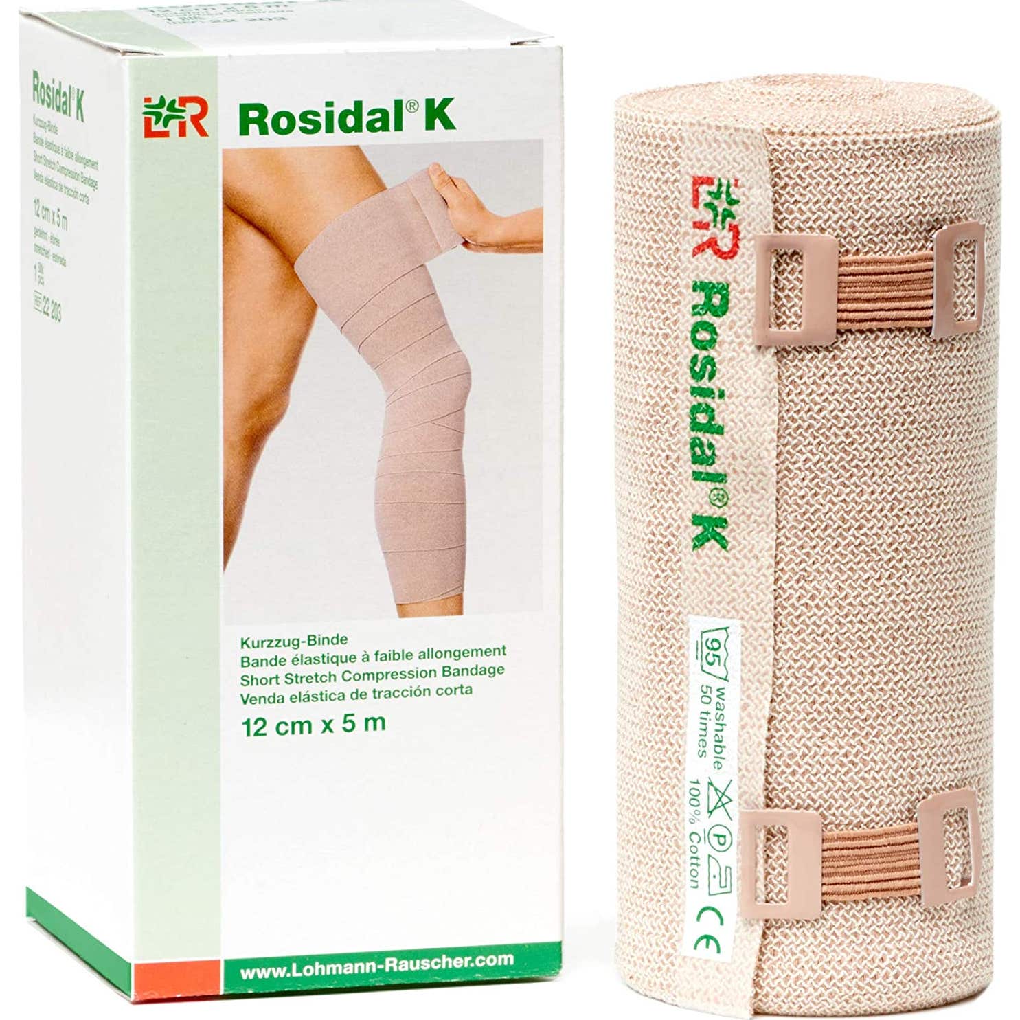 Rauscher K Cinta de Contención Elástica Lohman 12cmx5m