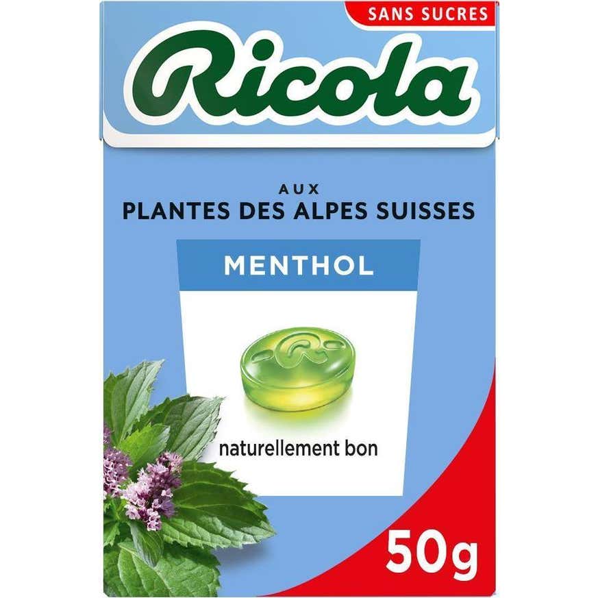 Ricola Caramelo Plantas Suizas Mentol 50g