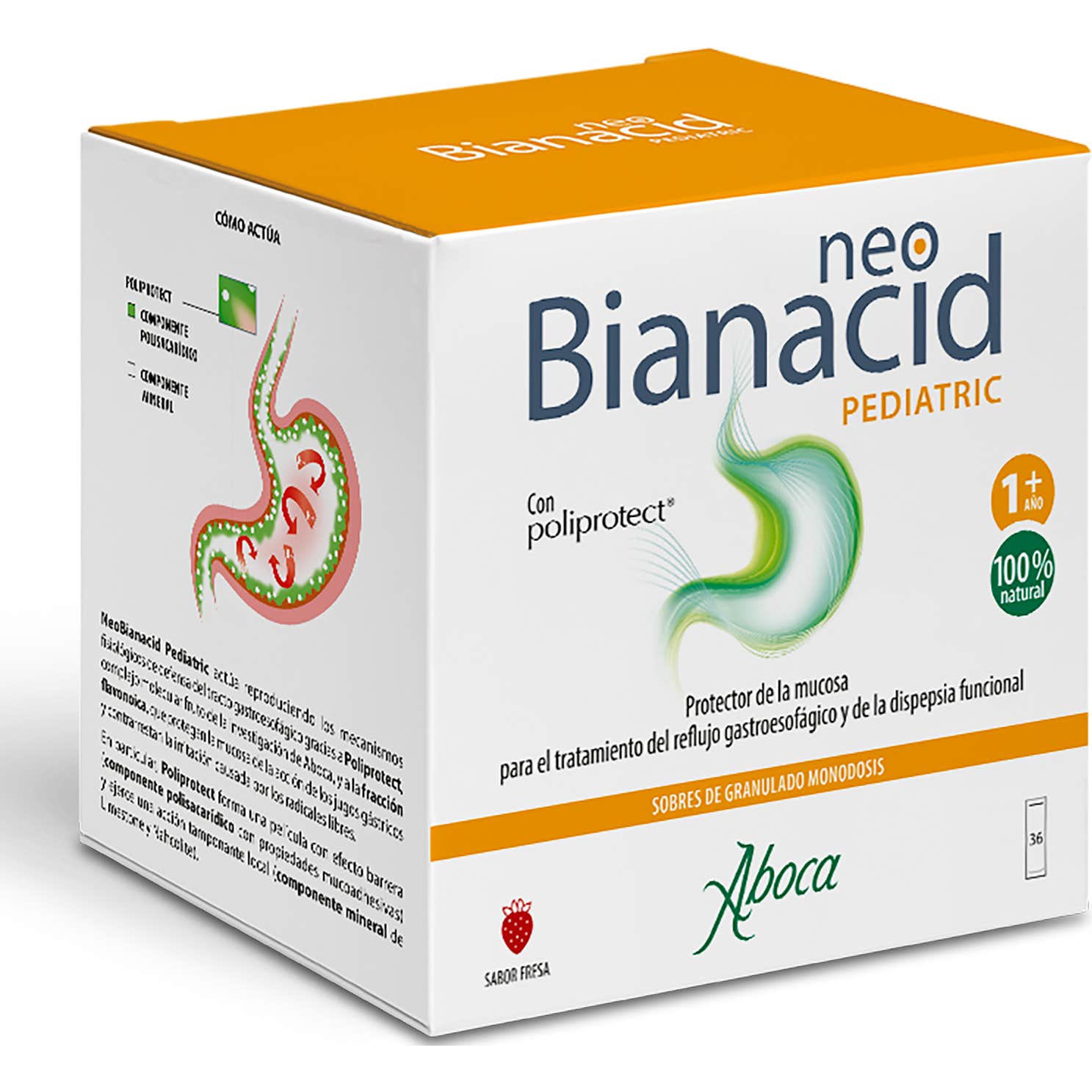 Aboca NeoBianacid Pediatric 36 sobres