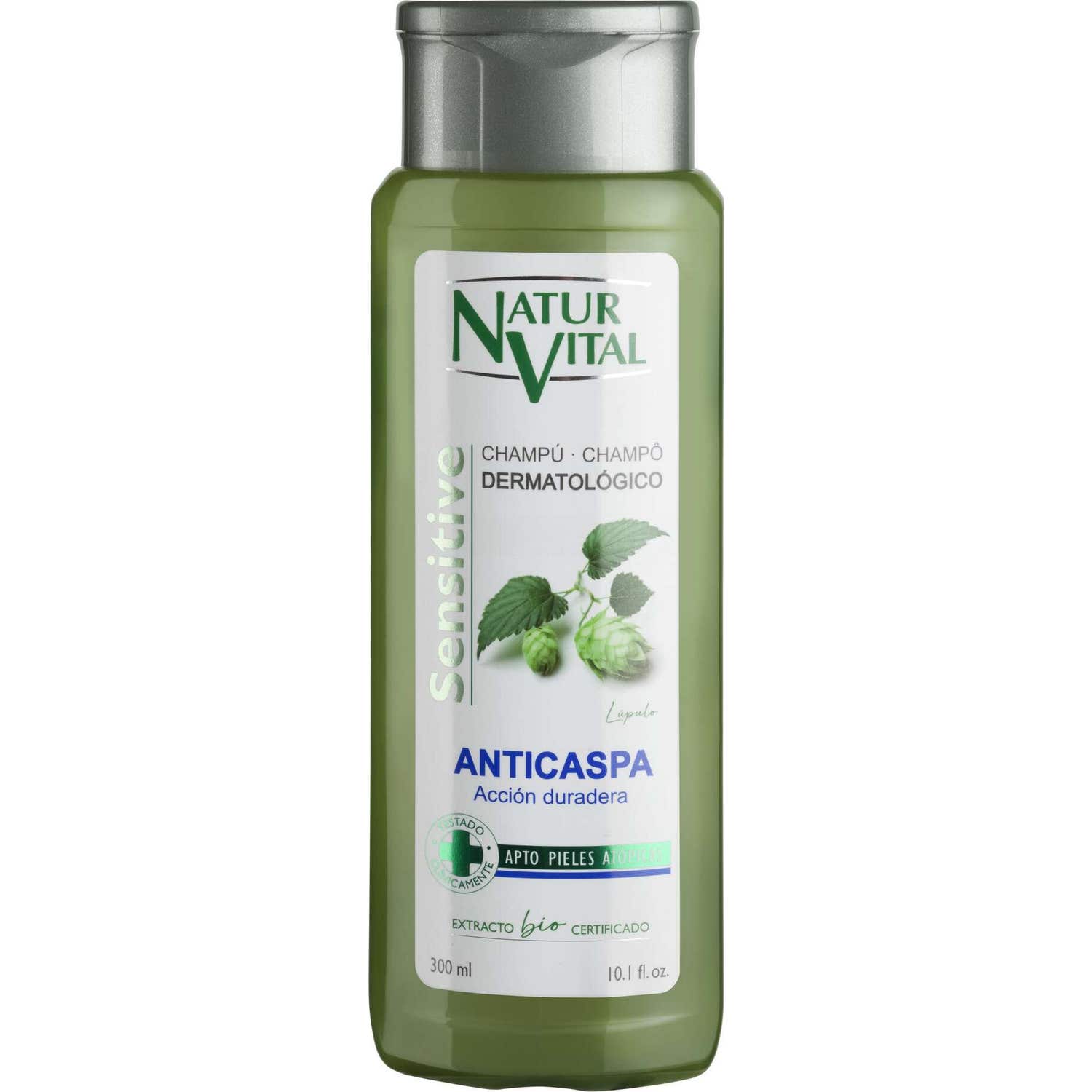 NaturVital Champú Sensitive Anticaspa 300ml