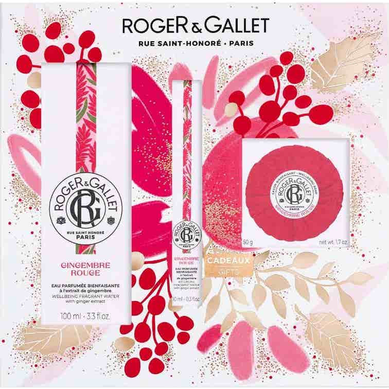 Roger & Gallet Cofre Jengibre Rojo