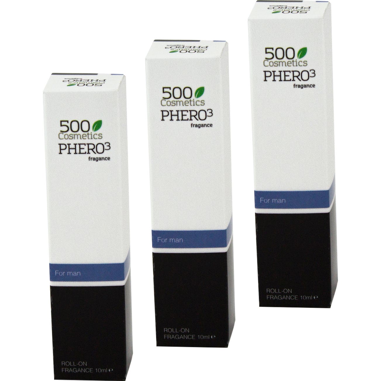 500Cosmetics Phero 3 Hombre Perfume Con Feromonas 3X10ml