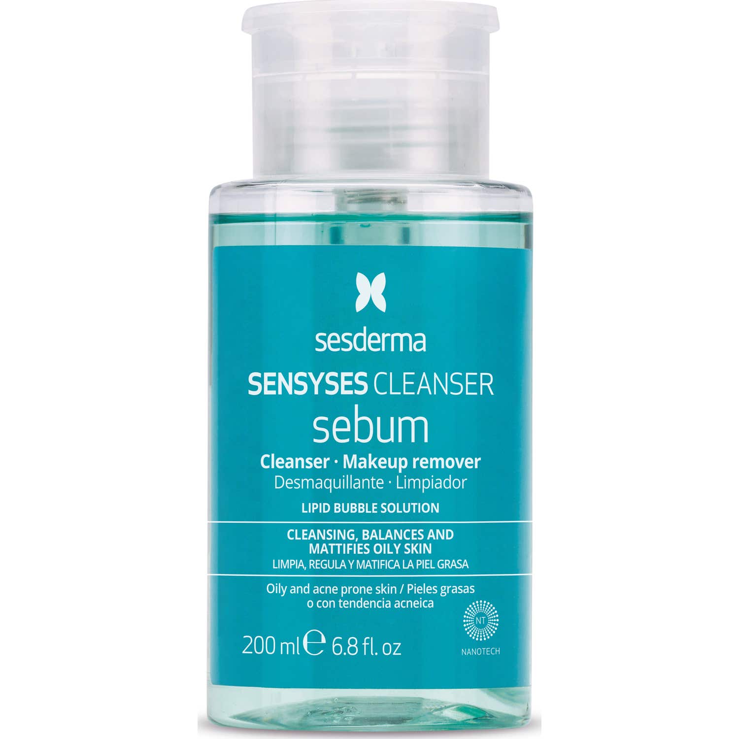 Sesderma Sensyses Cleanser Sebum Desmaquillante Limpiador 200ml