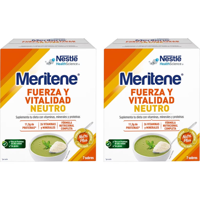 Meritene Fuerza y Vitalidad Neutro 2x7 Sobres