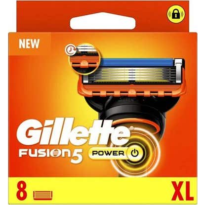 Gillette Fusion 5 Power Recambio 8 uds