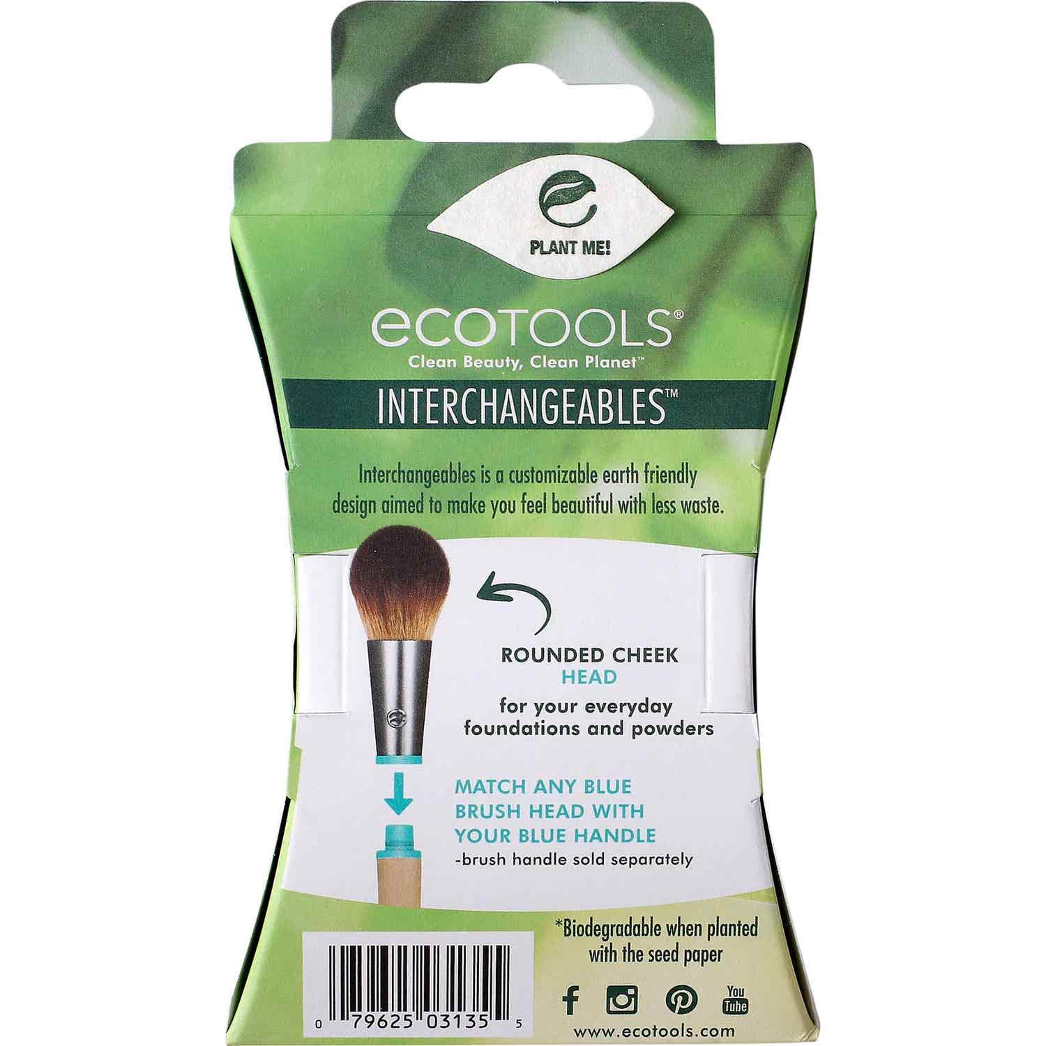 Ecotools Interchangeables Rounded Cheek Head 1ud Ecotools Interchangeables Rounded Cheek Head 1ud
