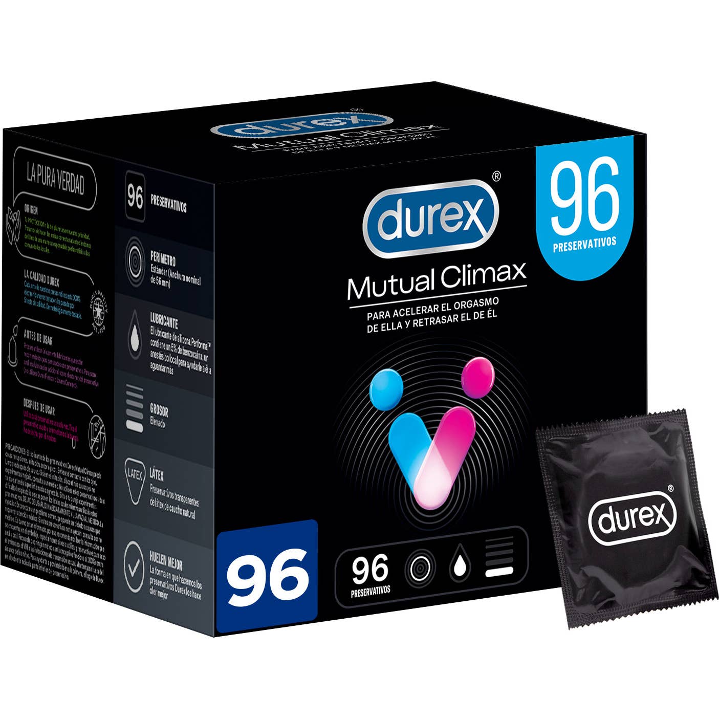 Durex Preservativos Mutual Clímax 96uds
