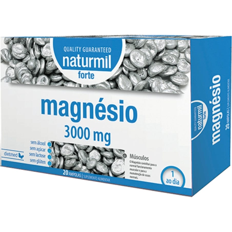 Naturmil Magnesio Forte 3000 Mg 20x15ml