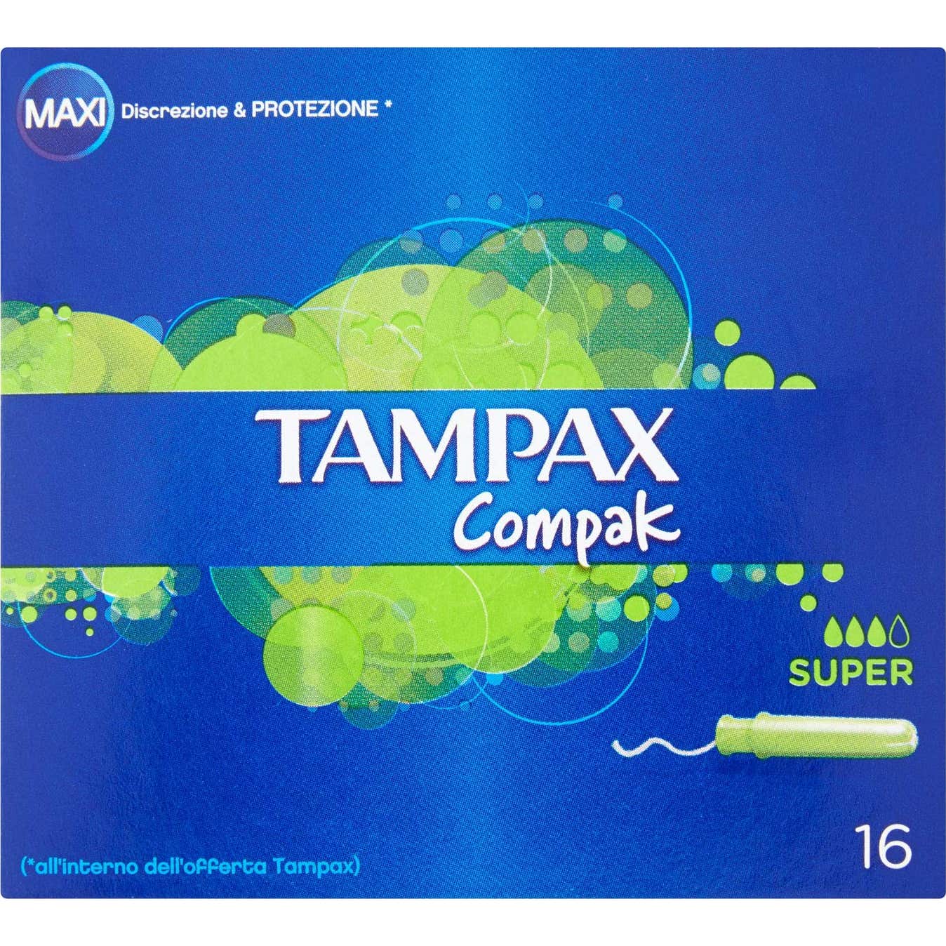 Tampax Compak Super 16uds