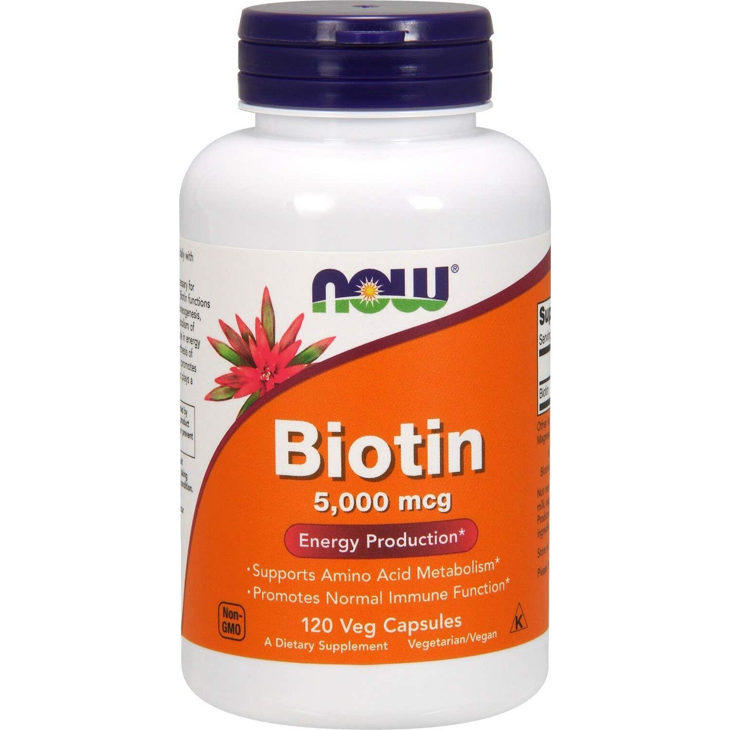 Now Foods Biotina 5mg 120caps | Natural Doctor