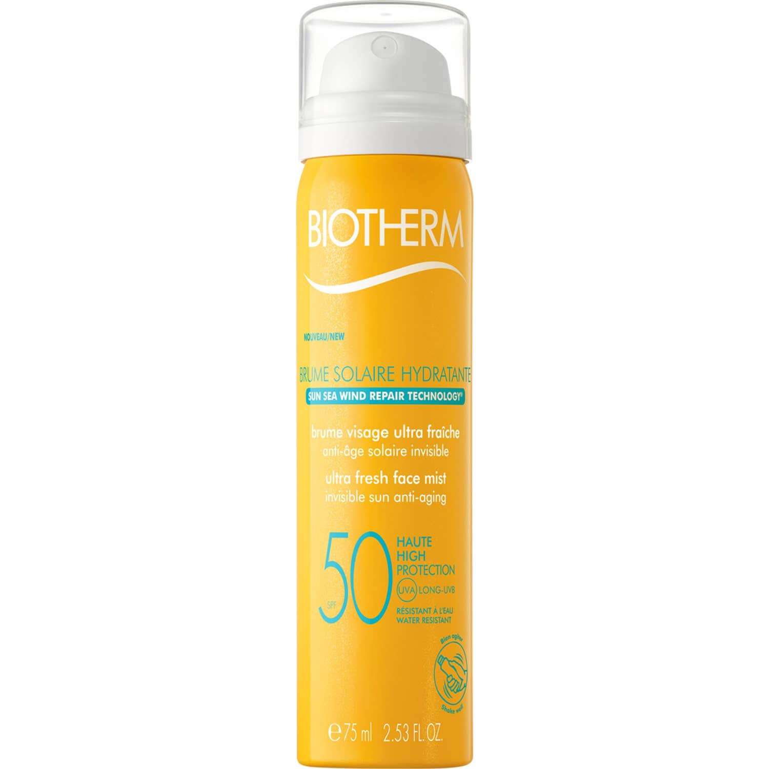 Biotherm Brume Solaire Hydratante Mist Spf50 75ml