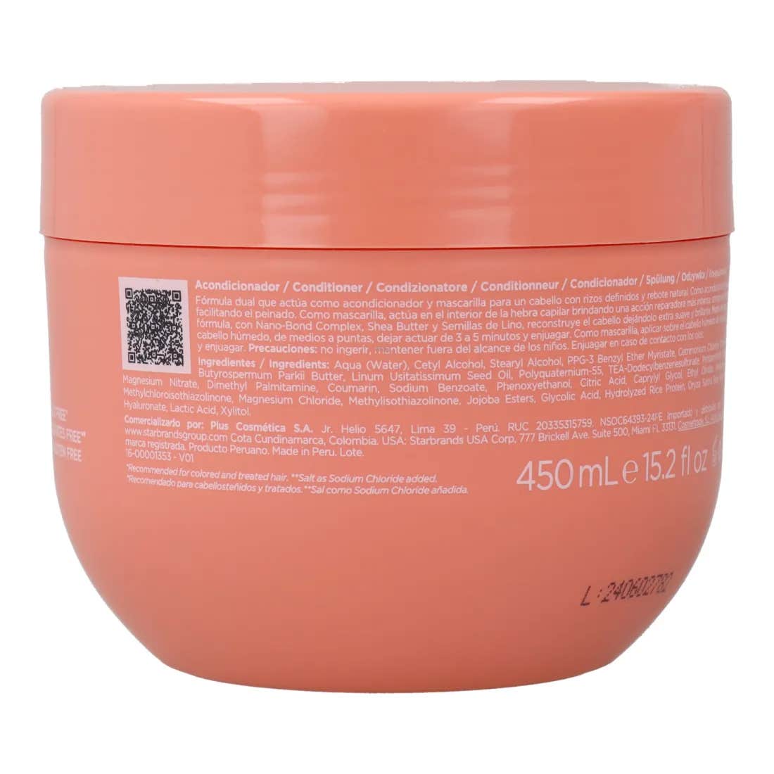 Kativa Curly Plex Deep Conditioner 450ml Kativa Curly Plex Deep Conditioner 450ml