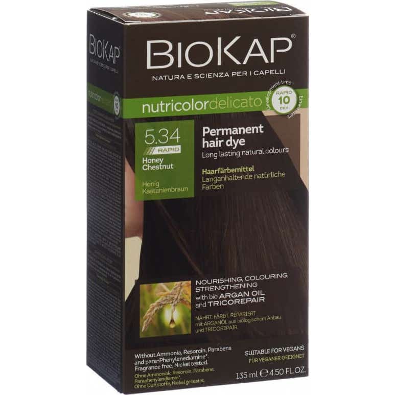 Biokap Nutricolor Tinte de Cabello 5.34 Castaño 135ml