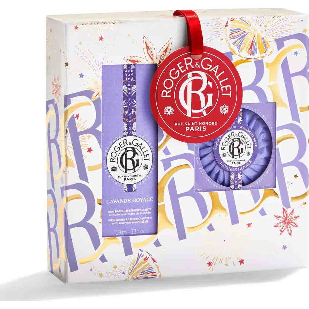 Roger & Gallet Lavanda Real Set Navidad 2023 Agua Perfum + Jabón
